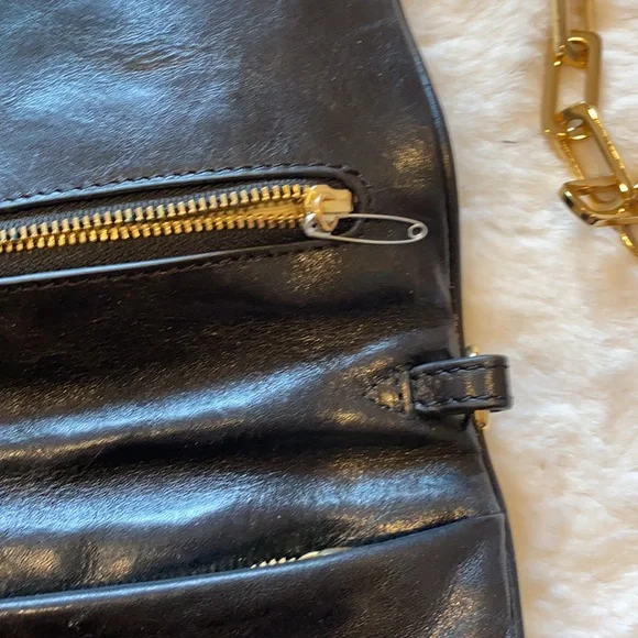 Tory Burch black envelope bag convertible clutch - Picture 8 of 8